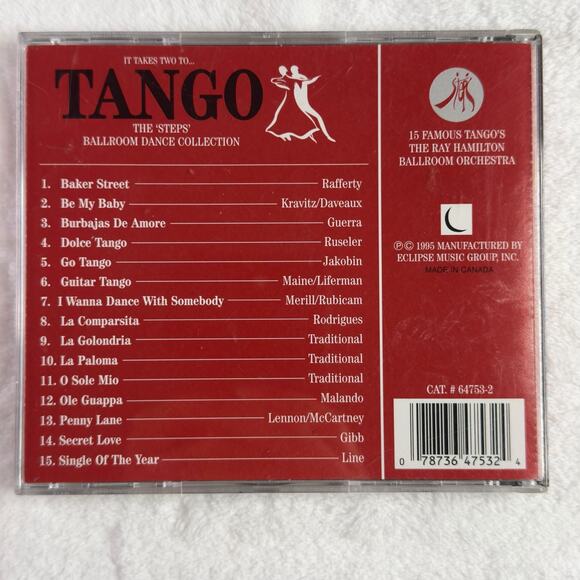 It Takes Two to Tango CD – Ray Hamilton Ballroom Orchestra Dance Music 1995 - Picture 2 of 7